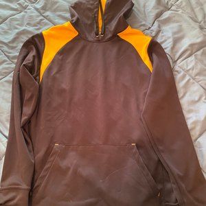 Boombah - black and yellow pullover hoodie -